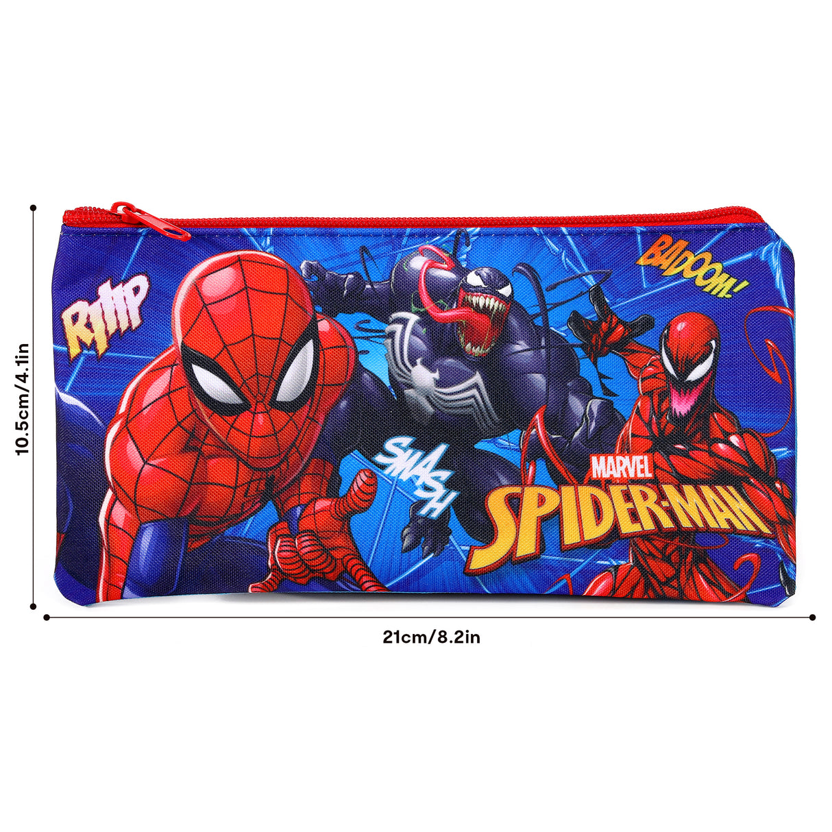 Marvel Spider-Man Kids School Flat Pencil Case