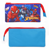 Marvel Spider-Man Kids School 3 Compartment Pencil Case