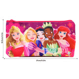 Disney Princess Kids School Flat Pencil Case