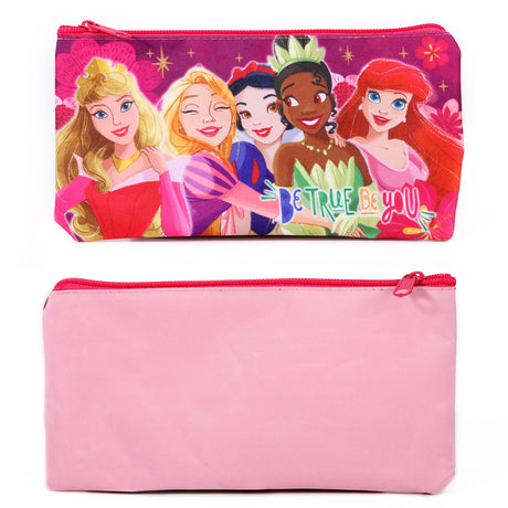 Disney Princess Kids School Flat Pencil Case