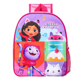 Gabby's Dollhouse Fabric Kids Preschool Backpack