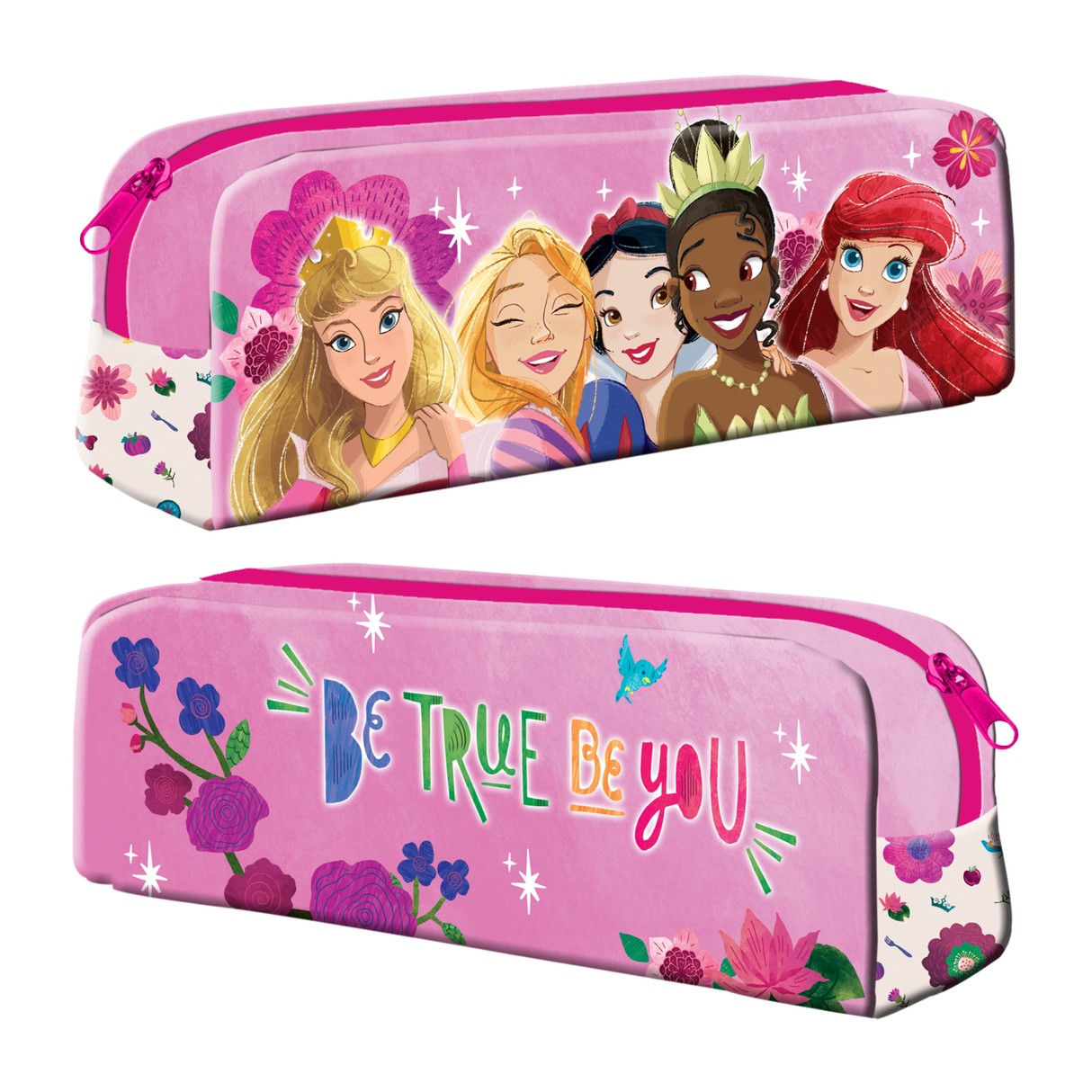 Disney Princess 'Be You' Kids School Rectangular Pencil Case