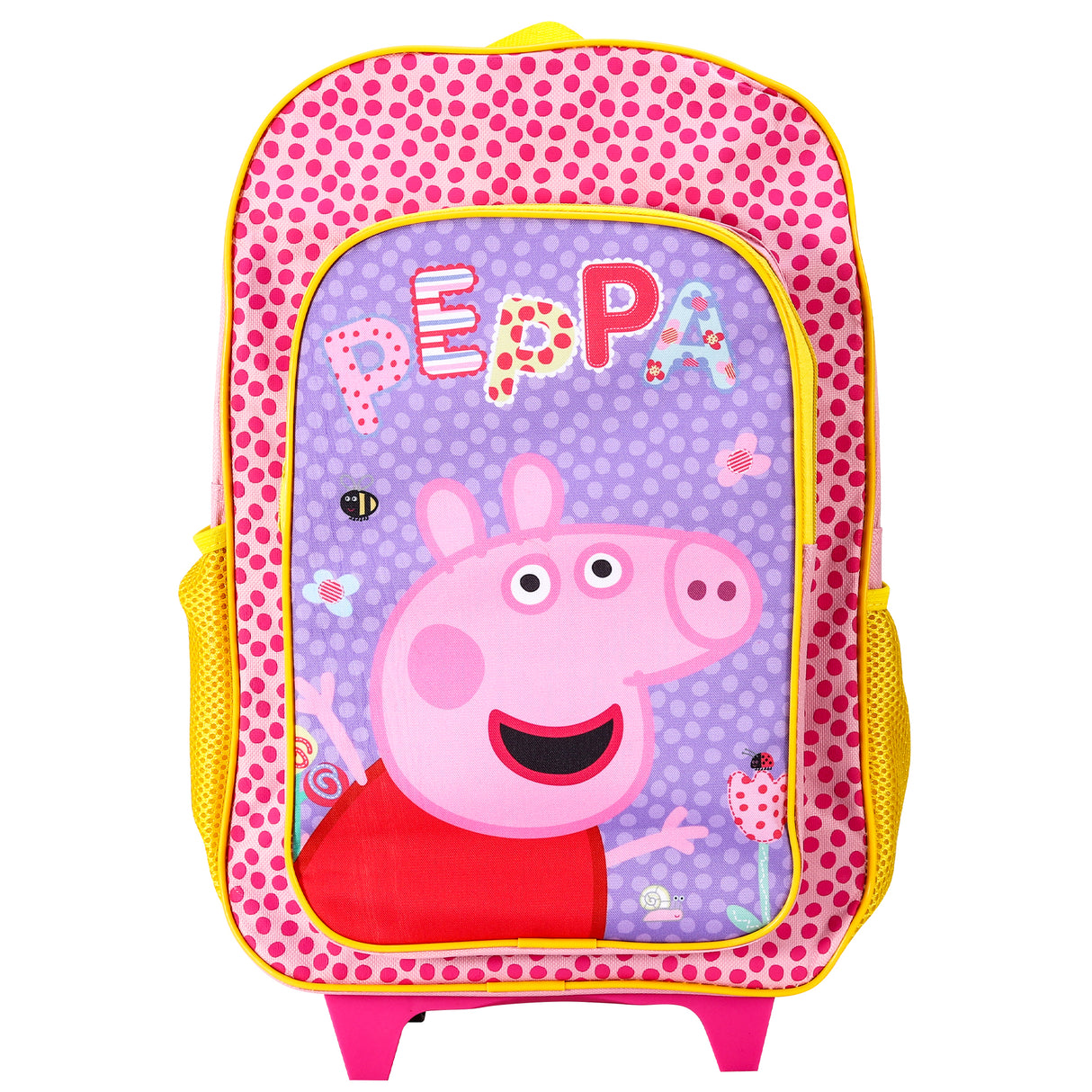 Peppa Pig Kids Deluxe Travel Trolley Backpack