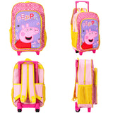 Peppa Pig Kids Deluxe Travel Trolley Backpack