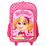 PAW Patrol Skye Kids Deluxe Travel Trolley Backpack