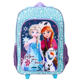 Disney Frozen Kids Deluxe Travel Trolley Backpack