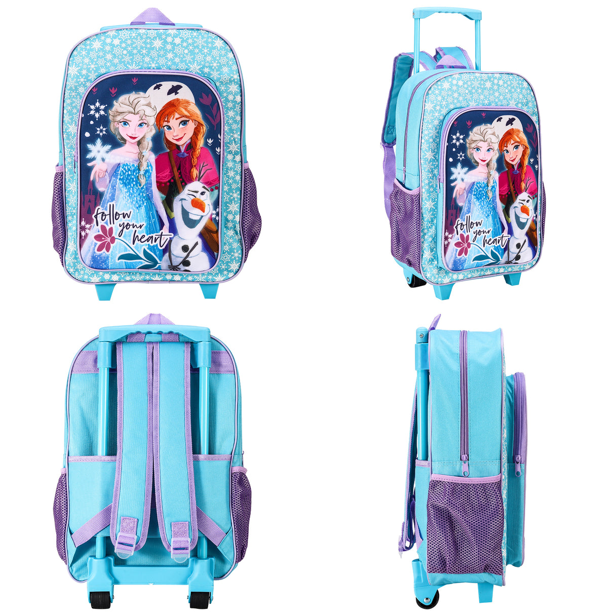 Disney Frozen Kids Deluxe Travel Trolley Backpack