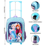 Disney Frozen Kids Deluxe Travel Trolley Backpack