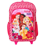 Disney Princess Kids Deluxe Travel Trolley Backpack