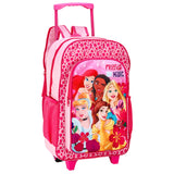 Disney Princess Kids Deluxe Travel Trolley Backpack