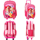 Disney Princess Kids Deluxe Travel Trolley Backpack