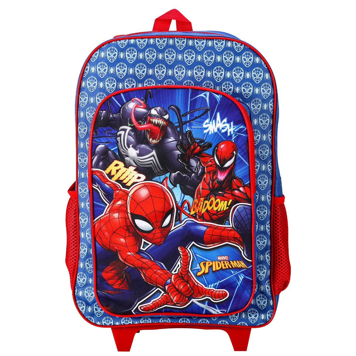 Marvel Spider-Man Kids Deluxe Travel Trolley Backpack