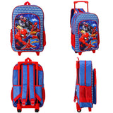 Marvel Spider-Man Kids Deluxe Travel Trolley Backpack