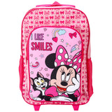 Disney Minnie Mouse Kids Deluxe Travel Trolley Backpack