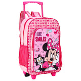 Disney Minnie Mouse Kids Deluxe Travel Trolley Backpack