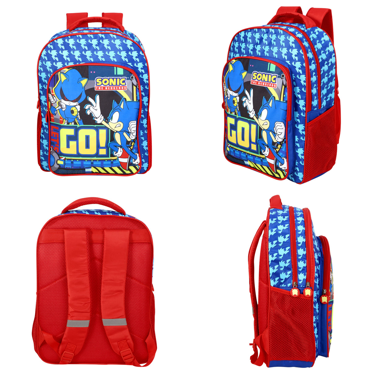 Sonic The Hedgehog Kids Premium 45cm XL School Backpack