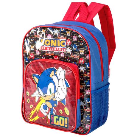 Sonic The Hedgehog Kids Deluxe Preschool Backpack