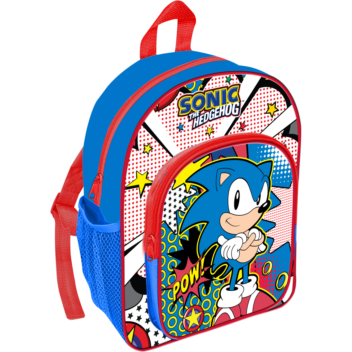 Sonic The Hedgehog 'Pow!' Kids Deluxe Preschool Backpack