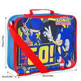 Sonic The Hedgehog Kids Insulated Fabric School Lunch Bag