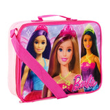 Barbie Kids Insulated Fabric School Lunch Bag