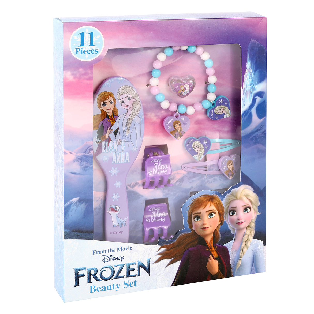 Disney Frozen 11 Piece Hair & Beauty Accessories Set