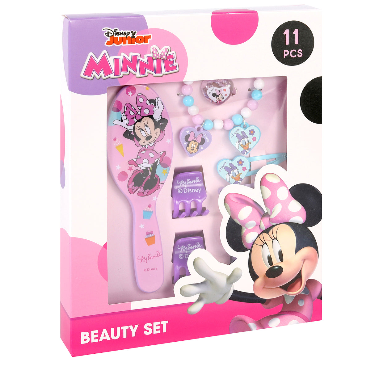 Disney Minnie Mouse 11 Piece Hair & Beauty Accessories Set