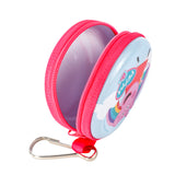 Peppa Pig Zipped Round Metal Coin Purse