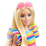 Barbie Fashionistas Doll #197 with Braces and Rainbow Dress