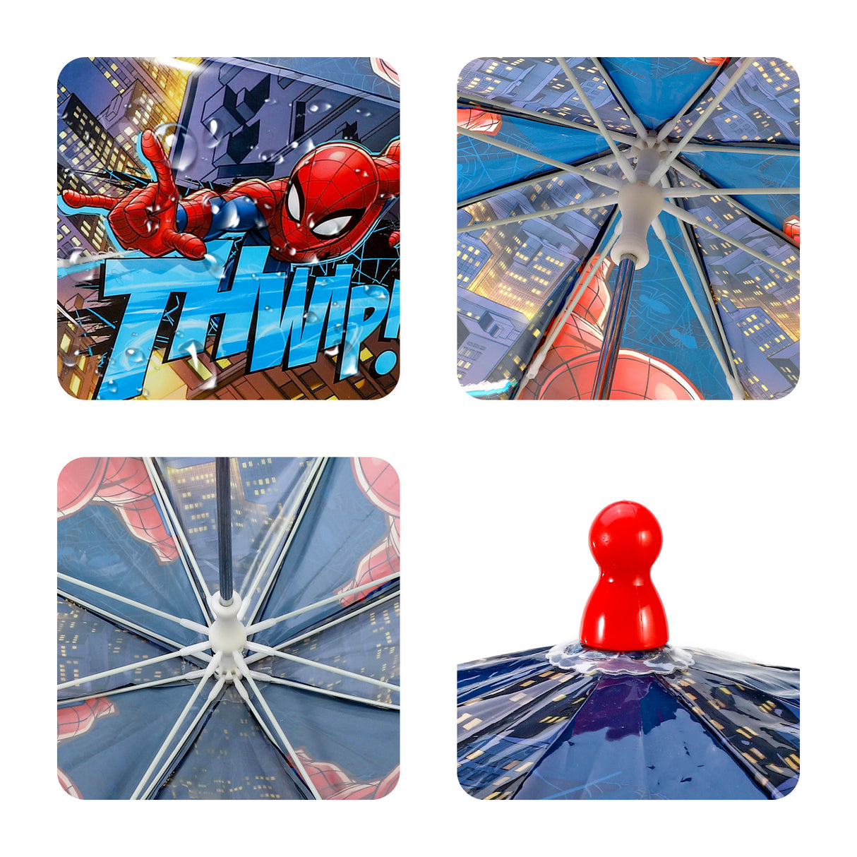 Marvel Spider-Man Full Print Kids Travel Umbrella 65cm