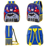 Batman Justice League Fabric Kids Preschool Backpack