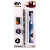 Star Wars - The Mandalorian Kids 4 Piece School Stationery Set