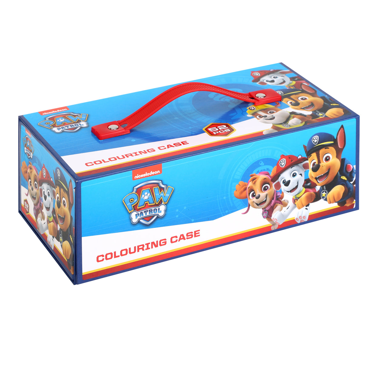 PAW Patrol 52 Piece Colouring Stationery Tool Box