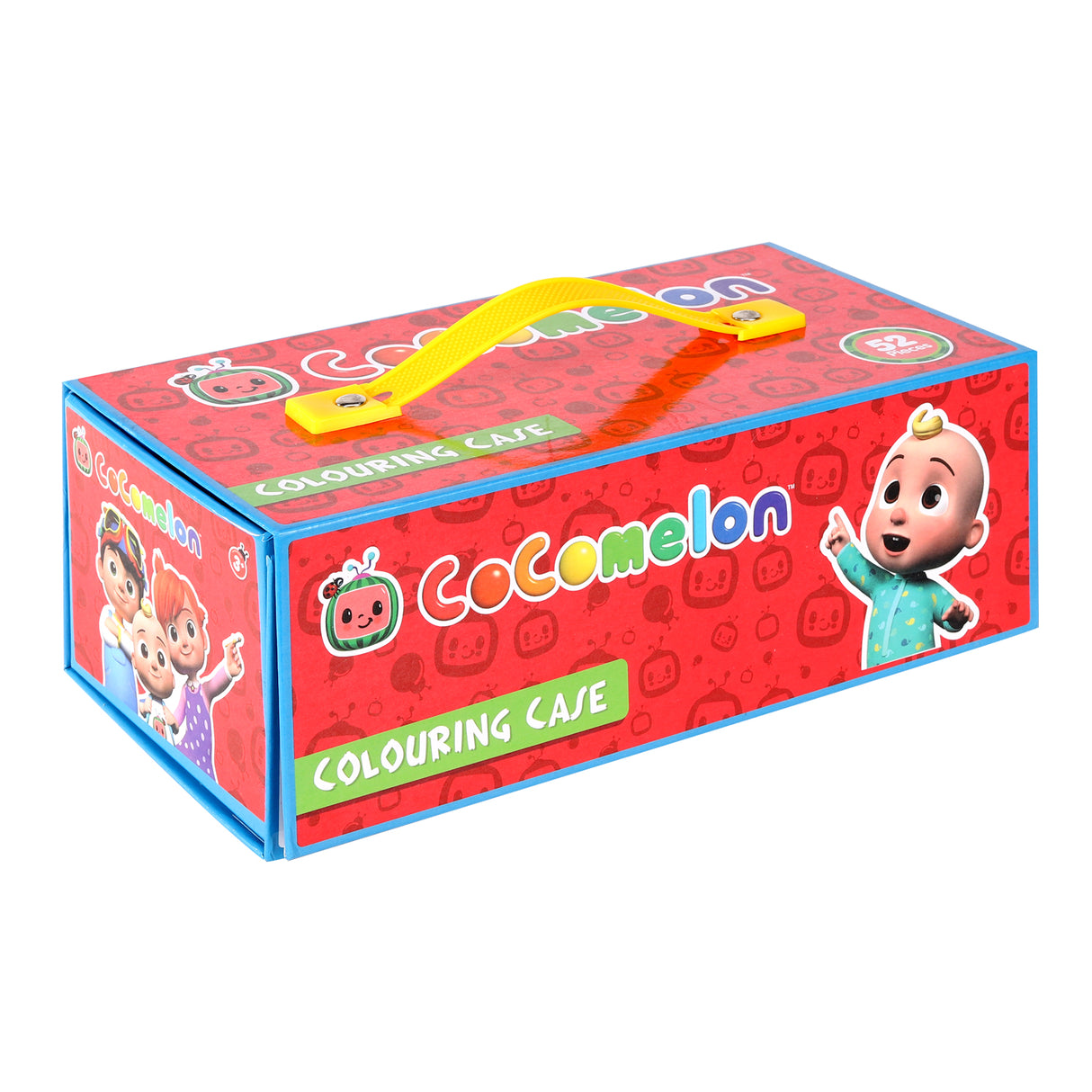 CoComelon 52 Piece Colouring Stationery Tool Box