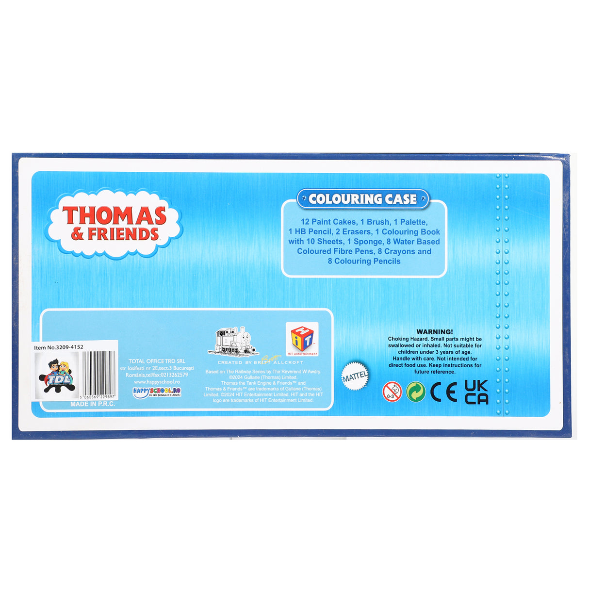 Thomas & Friends 52 Piece Colouring Stationery Tool Box