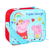 Peppa & George Kids Insulated School Lunch Bag