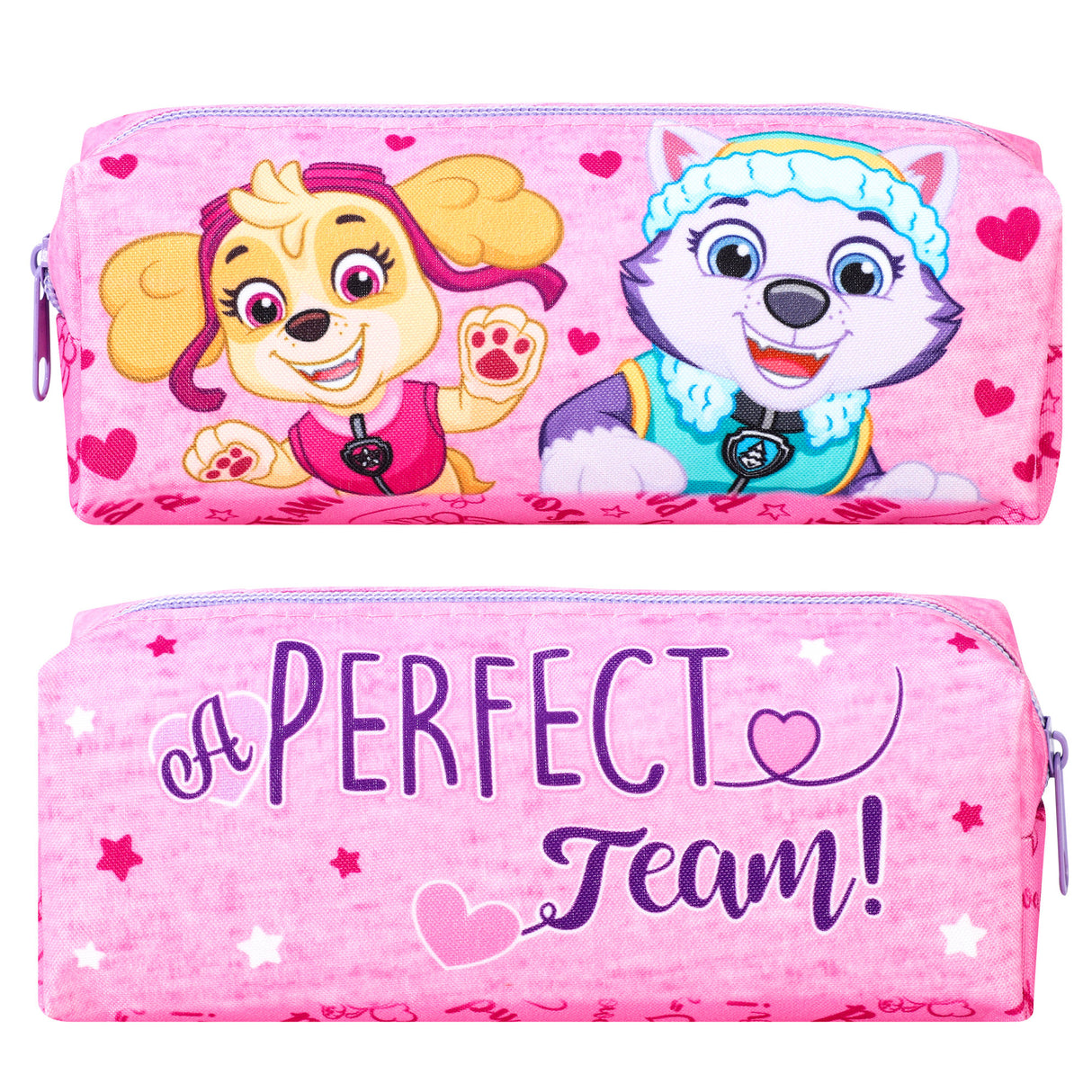 PAW Patrol Skye & Everest Kids School Rectangular Pencil Case