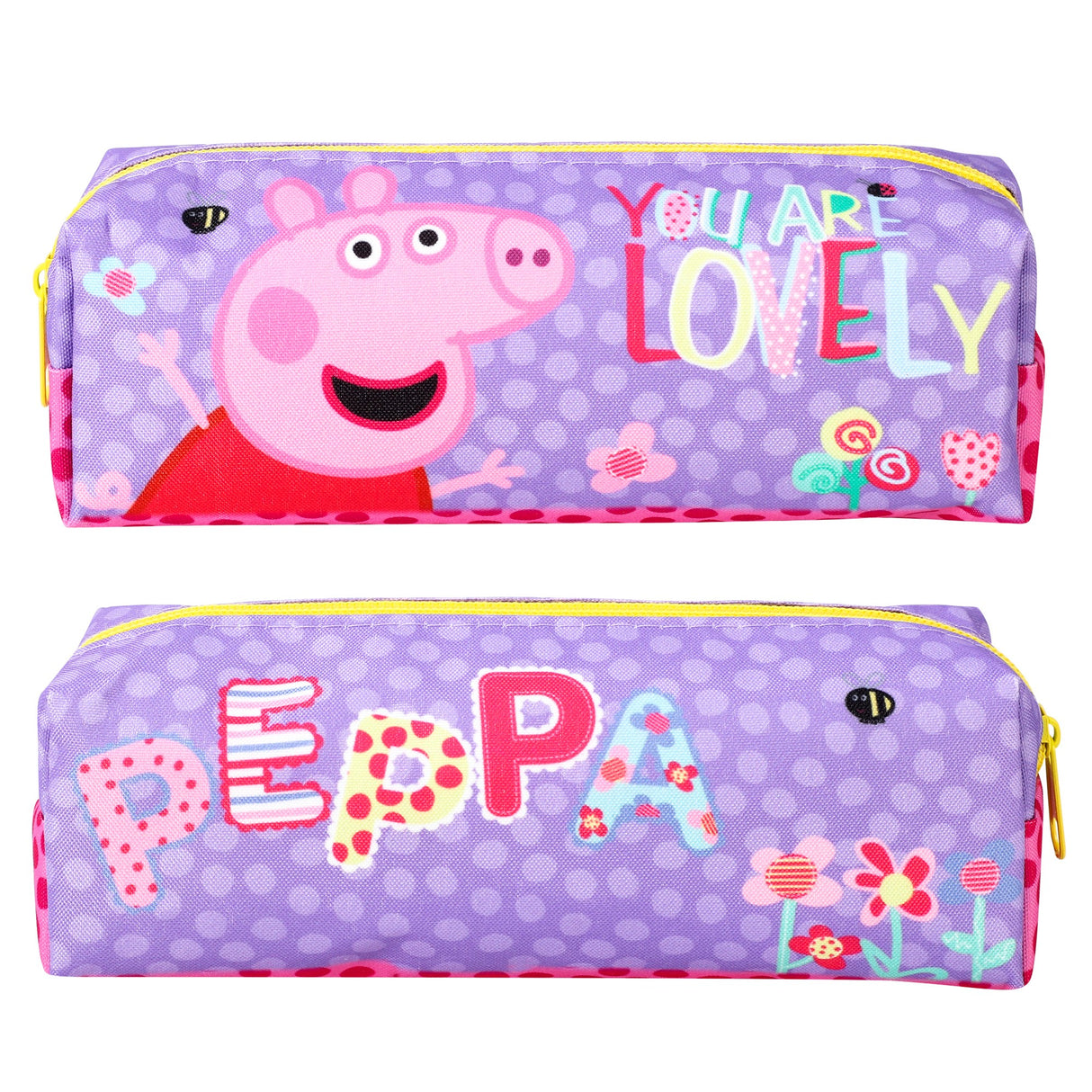 Peppa Pig Kids School Rectangular Pencil Case