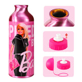 Barbie Kids Aluminium Sports Cap Bottle 500ml