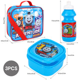 Thomas & Friends 'Adventure' 3 piece Insulated School Lunch Bag Set