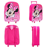 Disney Minnie Mouse Kids Travel Trolley Bag