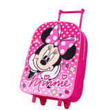 Disney Minnie Mouse Kids Travel Trolley Bag