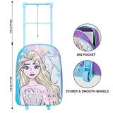 Disney Frozen Elsa Kids Travel Trolley Bag