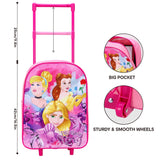 Disney Princess Kids Travel Trolley Bag