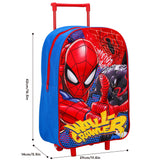 Marvel Spider-Man Kids Travel Trolley Bag