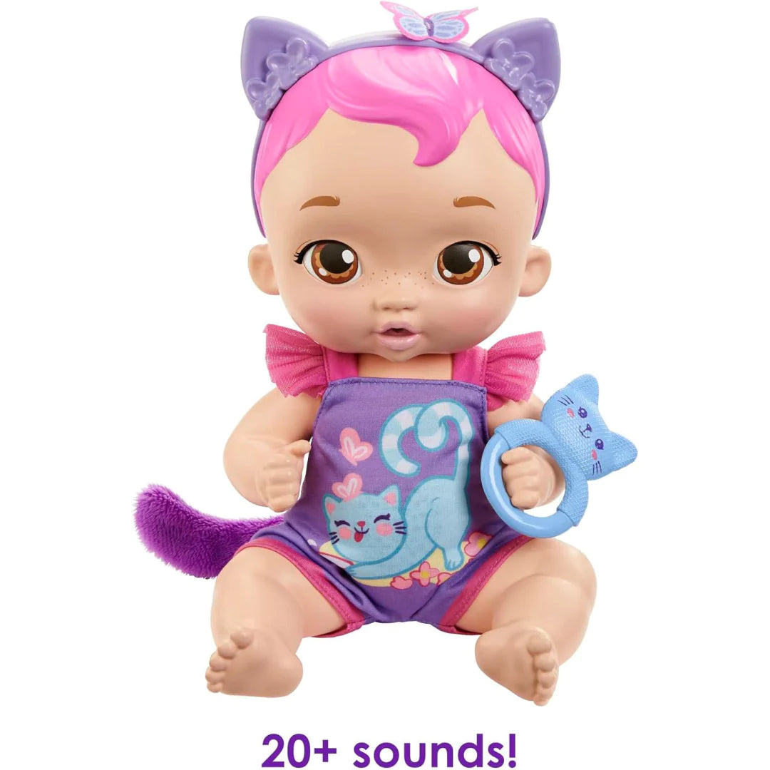 My Garden Baby Snack & Snuggle Baby Kitten Doll HHP28