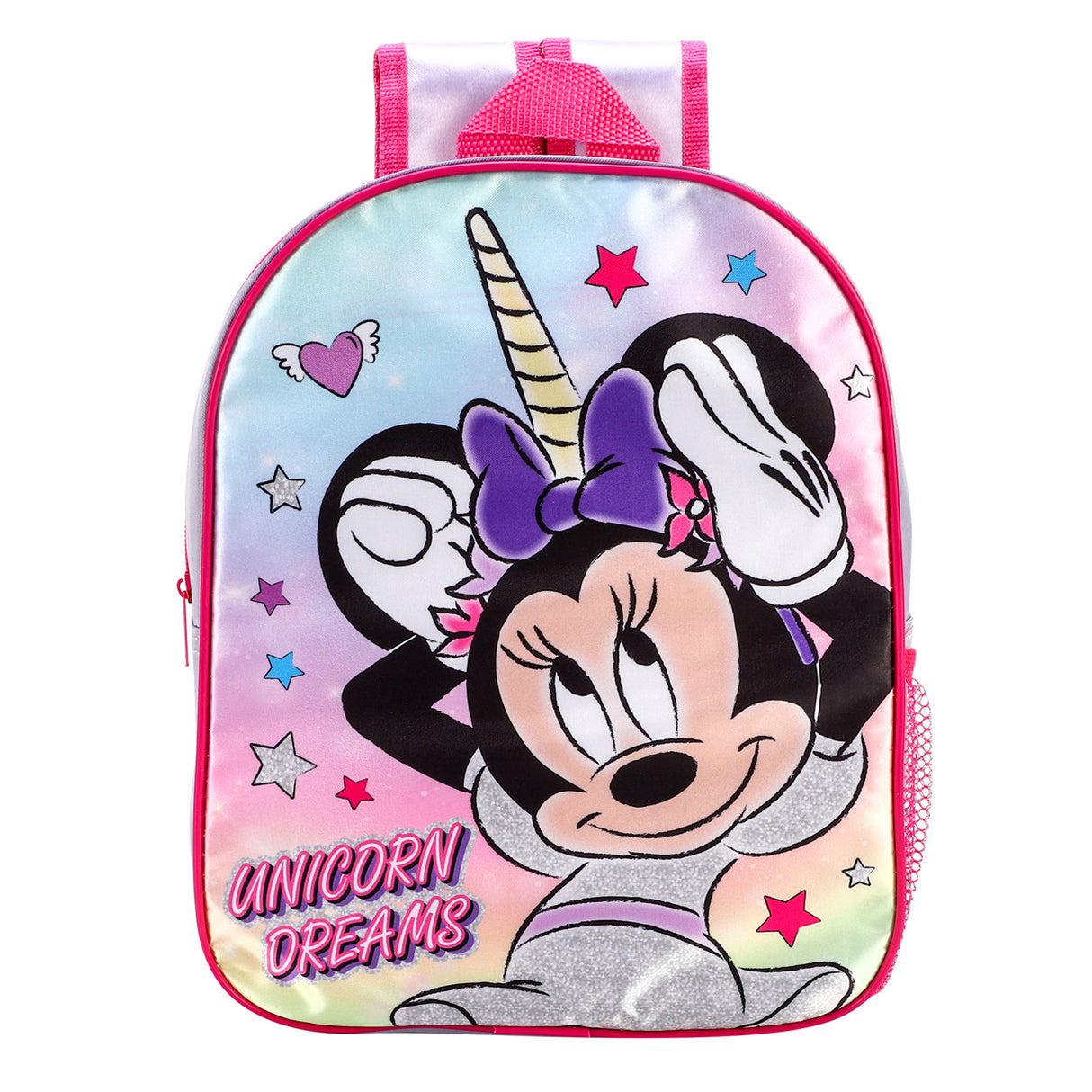 Disney Minnie Mouse 'Unicorn Dreams' Fabric Kids Preschool Backpack