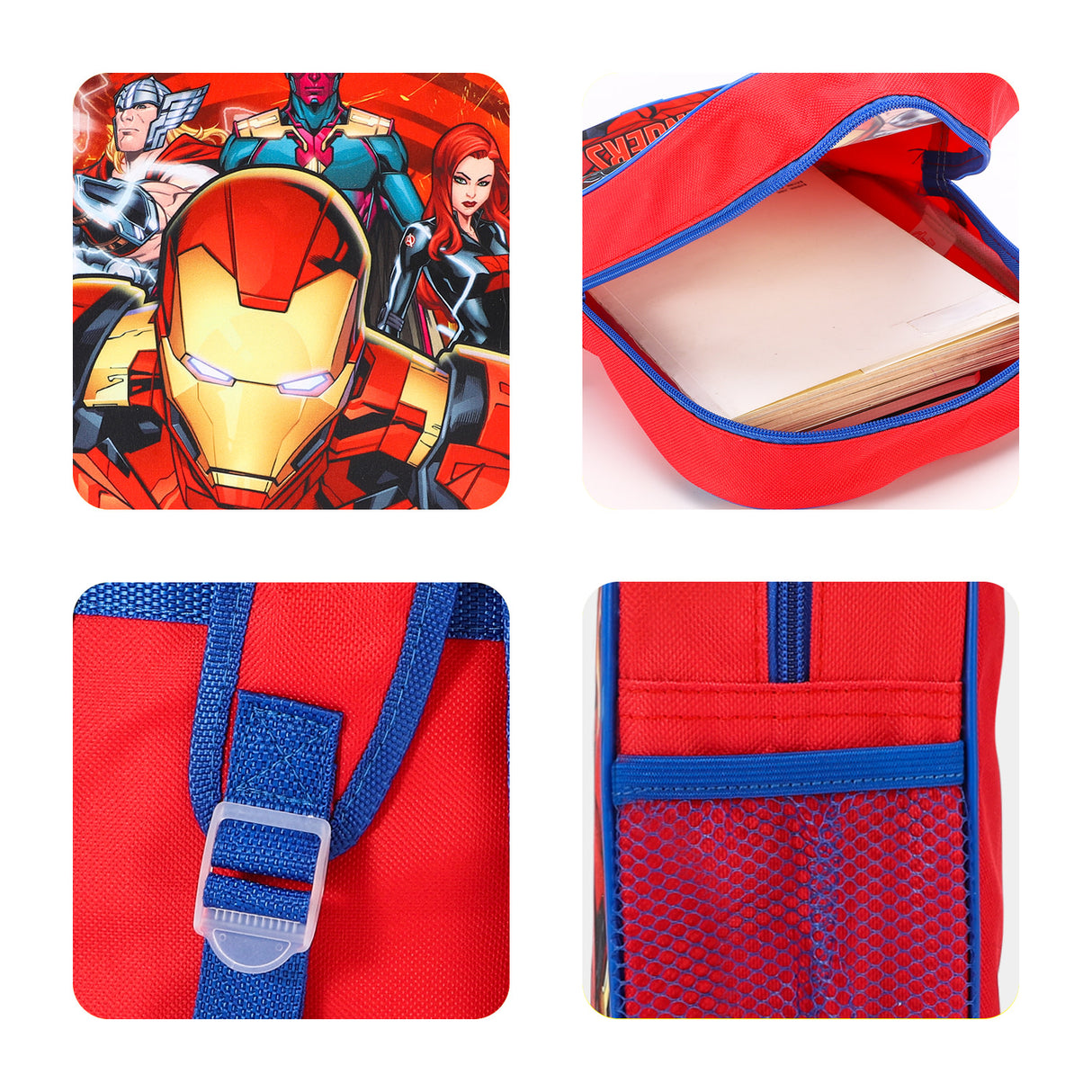 Marvel Avengers - Iron Man Fabric Kids Preschool Backpack