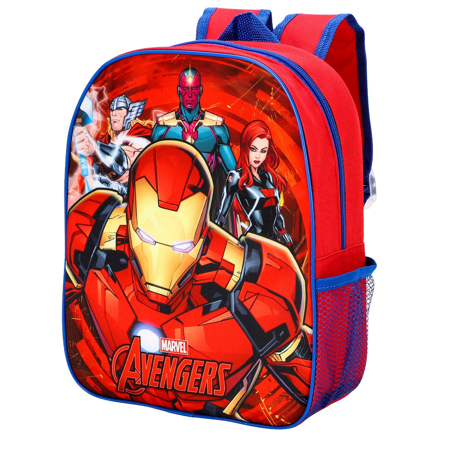 Iron Man Fabric Kids School Backpack Marvel Avengers Character