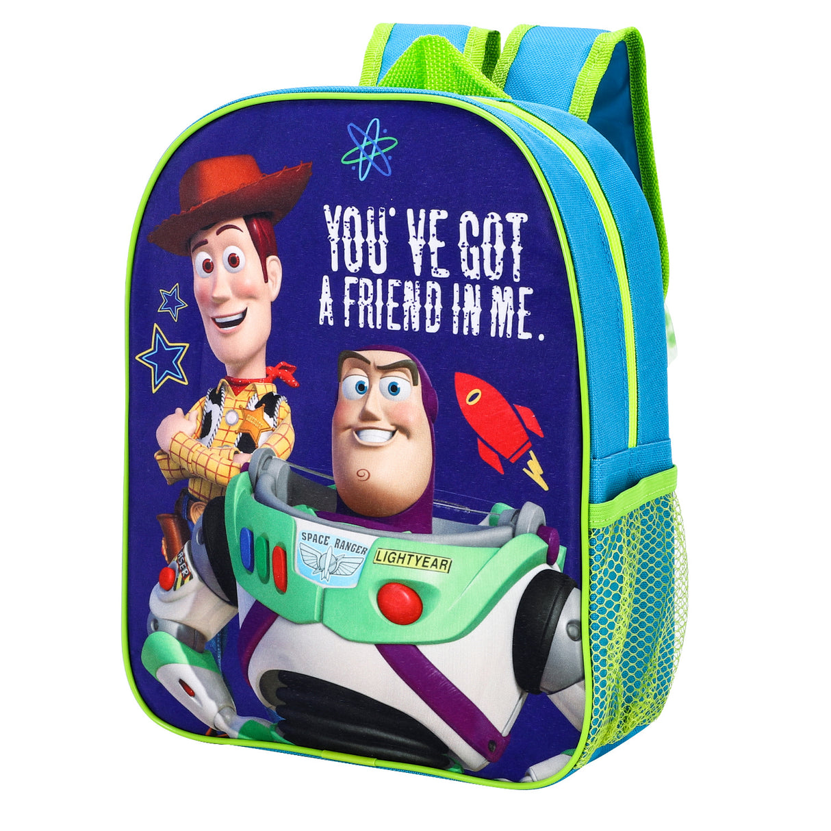 Toy Story Woody & Buzz Fabric Kids Preschool Backpack