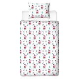 Peppa Pig 'Snowman' Reversible Single Duvet & Pillowcase Set